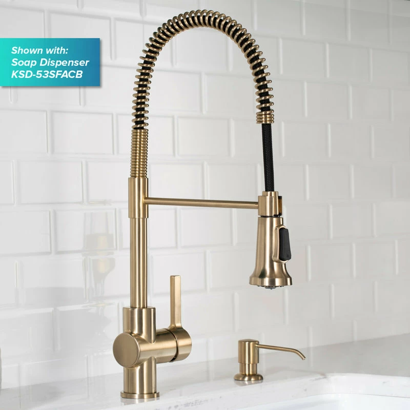 New 😀 Kraus USA, Inc. Britt 3-Function Pull-Down 1-Handle 1-Hole Kitchen Faucet SFACB, Water Dispenser 🎉 - Image 3