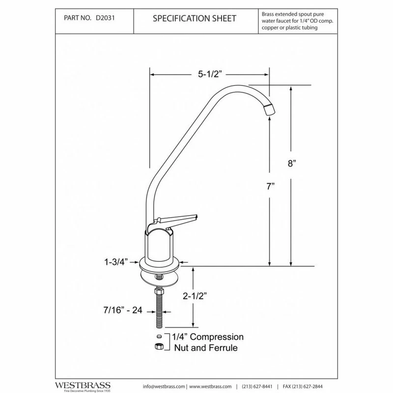 Best reviews of 🌟 Westbrass Touch-Flo Style 8" Pure Water Dispenser In Powder 🧥 Coated Flat Black ✔️ - Image 2