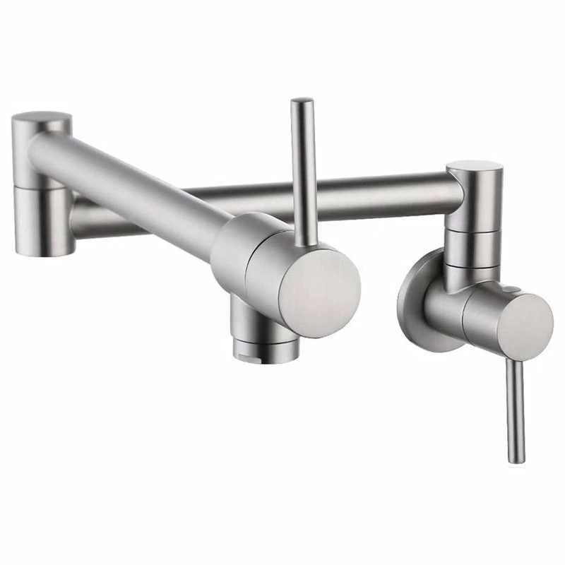 Deals ✔️ STYLISH Stainless Steel Wall Mount Pot Filler Folding Stretchable ⭐