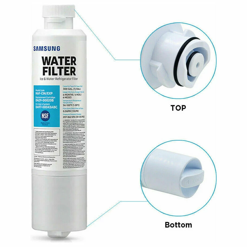 New π 1 Pack Refrigerator Water Filter Samsung DA29-00020B 469101 HAF-CIN β¨ - Image 3