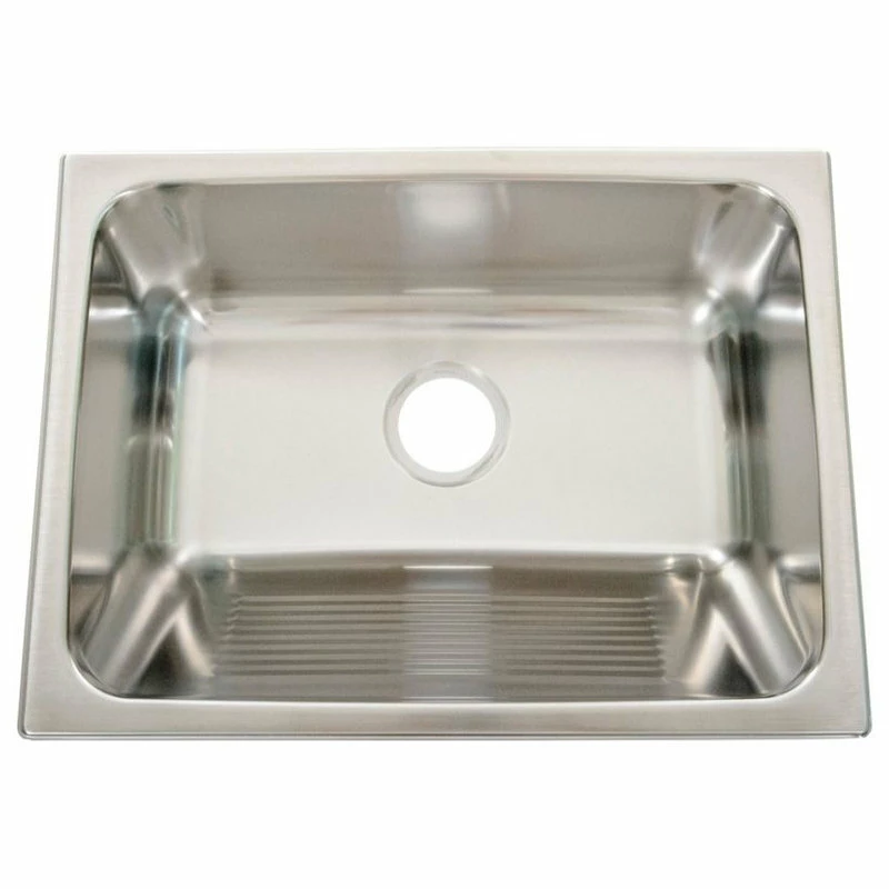 Discount 🔔 Italia Lavendaria Series 24" Dual Mount Stainless Steel Laundry Sink 🔔