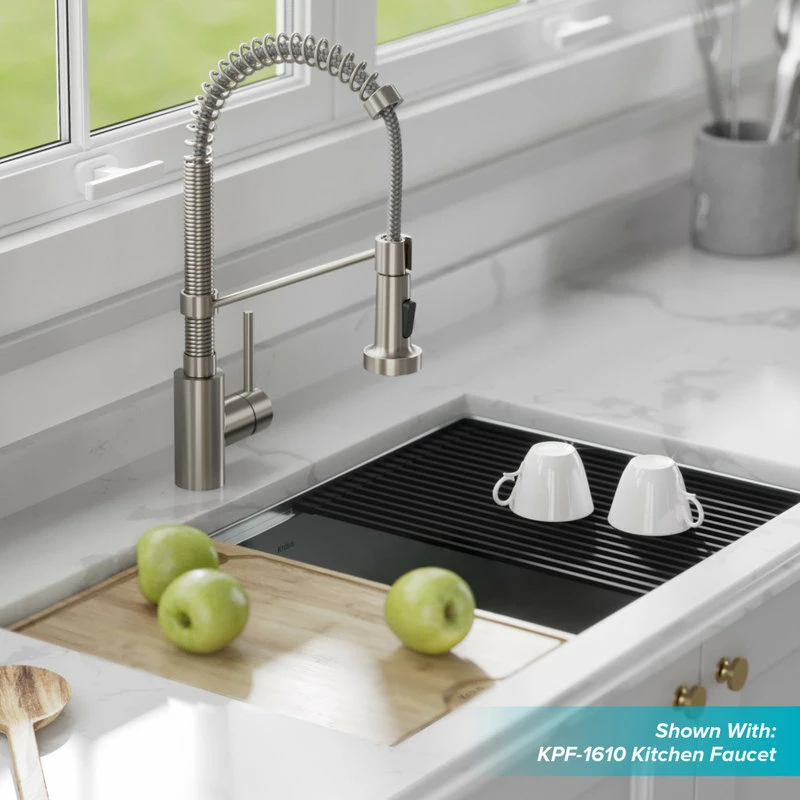 Deals 💯 Kraus USA, Inc. Undermount Stainless Steel 1-Bowl Kitchen Sink With Accessories, 32" Kwu110-32 🤩 - Image 3