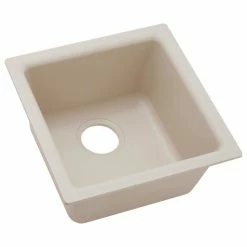 Coupon โจ Elkay Quartz Classic 1-Bowl Dual Mount Bar Sink, Bisque ๐