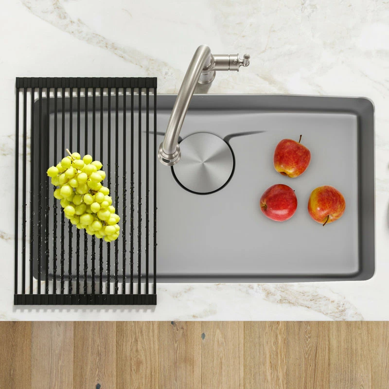 Outlet ❤️ Kraus USA, Inc. Dex 33" Undermount Stainless Steel 1-Bowl 16 Gauge Kitchen Sink 🧨 - Image 9