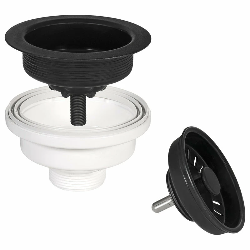 Best Pirce 🌟 Ruvati 33-inch Inch Granite Composite Undermount Sink - Midnight Black - RVG2080BK ⌛ - Image 10