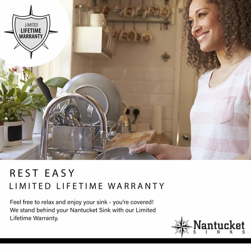 Deals 🌟 Nantucket Sinks Nantucket 28" Pro Series Rectangle Undermount Zero Radius Stainless Steel Sink 😀 - Image 9