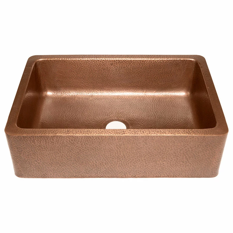 Discount π― SINKOLOGY Adams 33" Farmhouse Copper Single Bowl Kitchen Sink π₯ - Image 2