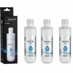 Best reviews of ✔️ LG Electronics 3 PACK LT1000P Fit LG LT1000P ADQ747935, Refrigerator Water Filter Black 💯