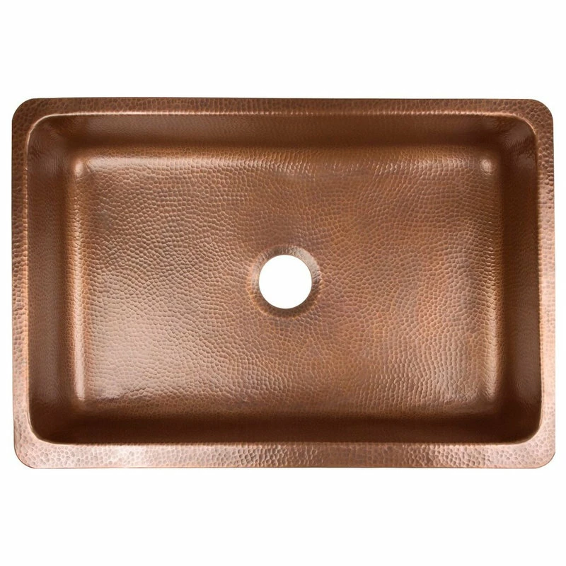 Wholesale π SINKOLOGY Lange 32" Farmhouse Copper Single Bowl Kitchen Sink 𧨠- Image 2