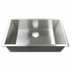 Cheapest โจ Luxier 32"x19" Undermount Single Bowl Stainless Steel Kitchen Sink, 18 Gauge ๐