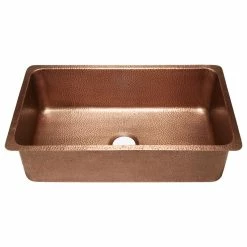 Cheap โค๏ธ SINKOLOGY Rivera 31.25" Undermount Copper Single Bowl Kitchen Sink ๐ฏ