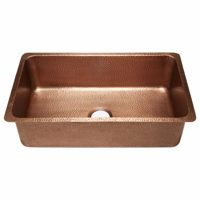 Cheap β€οΈ SINKOLOGY Rivera 31.25" Undermount Copper Single Bowl Kitchen Sink π―