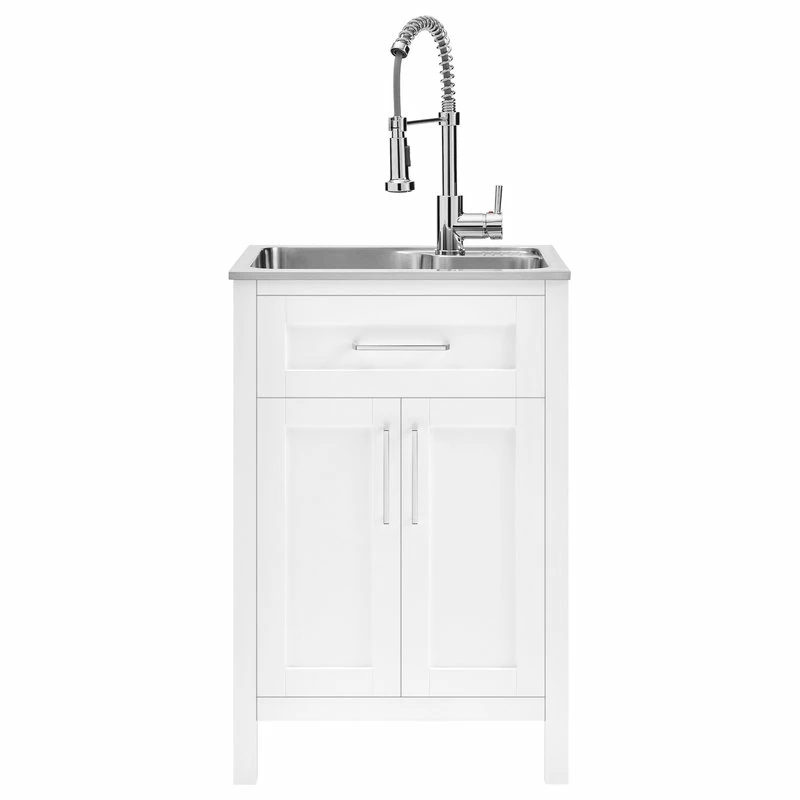 Top 10 ๐ Ove Decors Piaras 22 In. Utility Sink In White ๐งจ