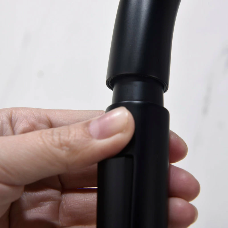 Buy 🥰 Blossom Kitchen & Bath Supply Brass Single Handle Pull Out Kitchen Faucet, Matte Black ❤️ - Image 9