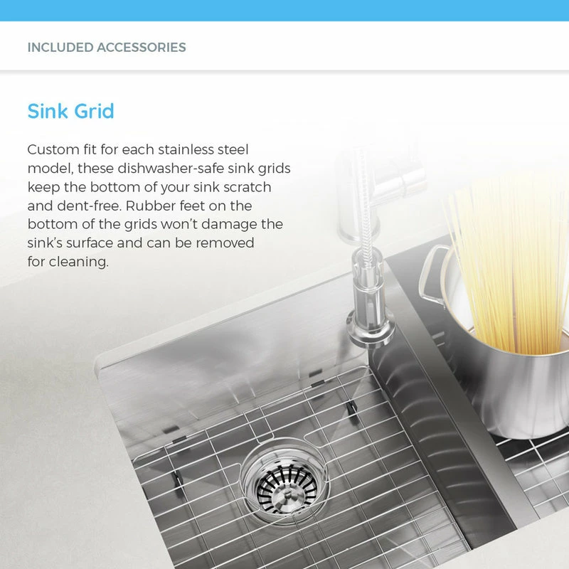 Best Sale ⌛ MR Direct Sinks And Faucets 465 Stainless Steel Bar Sink, 16-Gauge, Ensemble 🌟 - Image 5