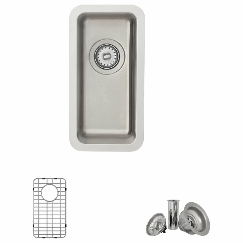 Top 10 ๐ Stylish 9" Undermount Or Drop-in Stainless Steel Bar Sink With Grid And Strainer ๐งจ