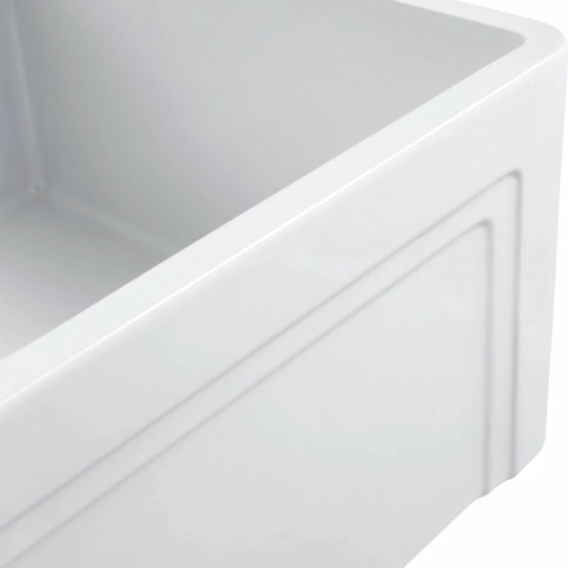 Hot Sale ⌛ Empire Industries Inc. Olde London Reversible Farmhouse Single Bowl Kitchen Sink, Grid, Strainer, 30" 🤩 - Image 4