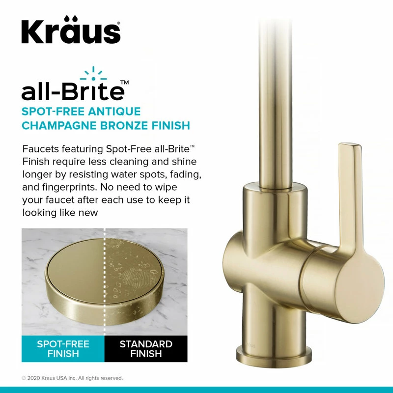 New 😀 Kraus USA, Inc. Britt 3-Function Pull-Down 1-Handle 1-Hole Kitchen Faucet SFACB, Water Dispenser 🎉 - Image 4