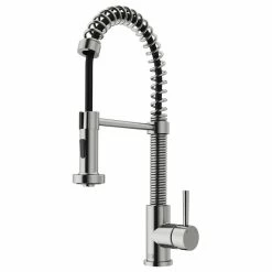Best deal 😍 VIGO Edison Pull-Down Kitchen Faucet, Stainless Steel 🔔