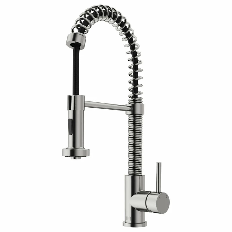 Best deal 😍 VIGO Edison Pull-Down Kitchen Faucet, Stainless Steel 🔔