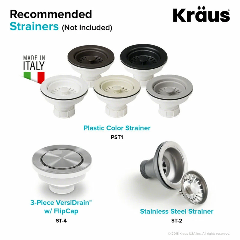Cheap 😍 Kraus USA, Inc. Quarza 25" Drop-In Undermount Granite Composite 1-Bowl Kitchen Sink, Grey 😉 - Image 12