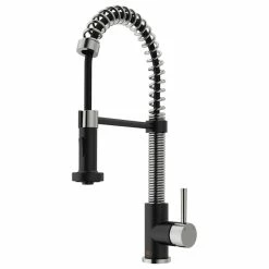 Best reviews of 😉 VIGO Edison Pull-Down Kitchen Faucet, Stainless Steel/Matte Black 🔥