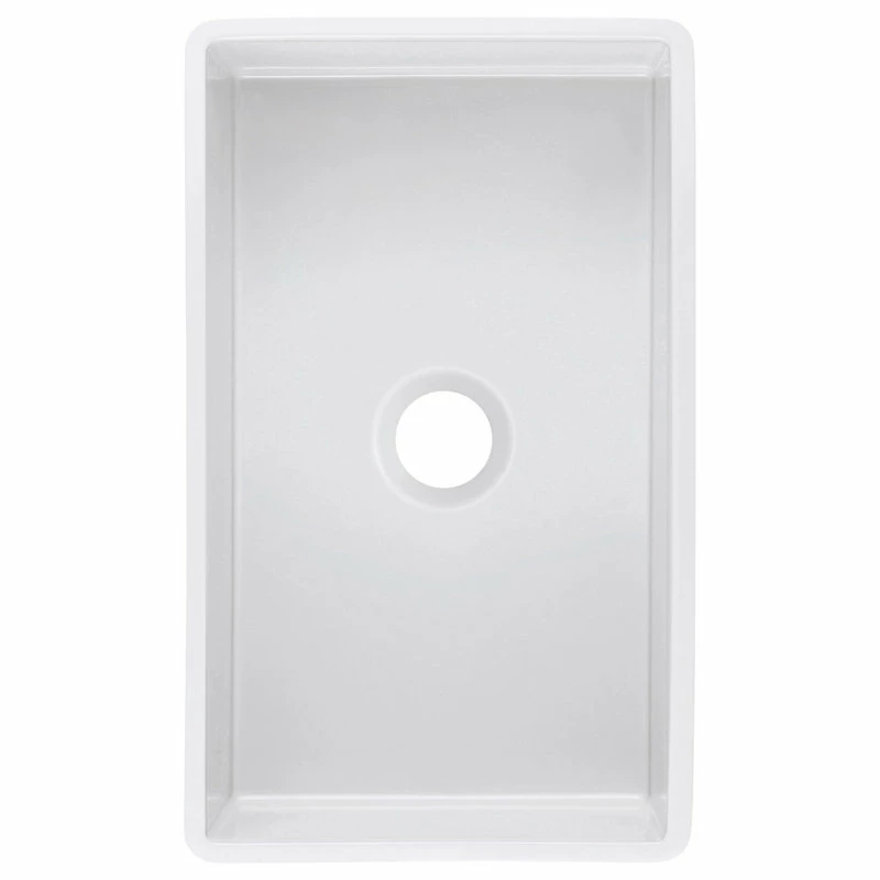 Buy 😀 Empire Industries Inc. Olde London Reversible Farmhouse Single Bowl Kitchen Sink, Grid, Strainer, 33" ⌛ - Image 3