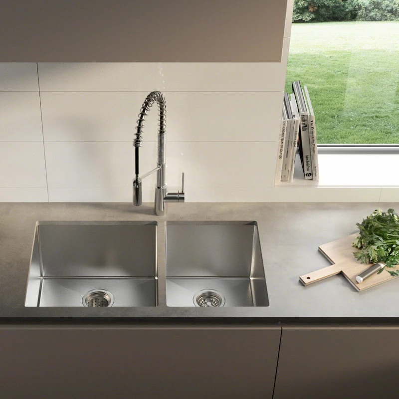Outlet 💯 Kraus USA, Inc. Standart PRO 33" Undermount Stainless Steel Kitchen Sink, Garbage Disposal 🔥 - Image 3