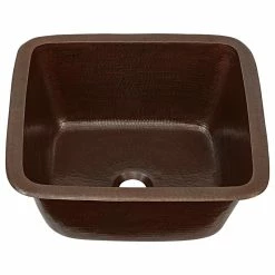 Best deal ๐ SINKOLOGY Pollock 15" Dual Mount Aged Copper Bar Prep Sink ๐