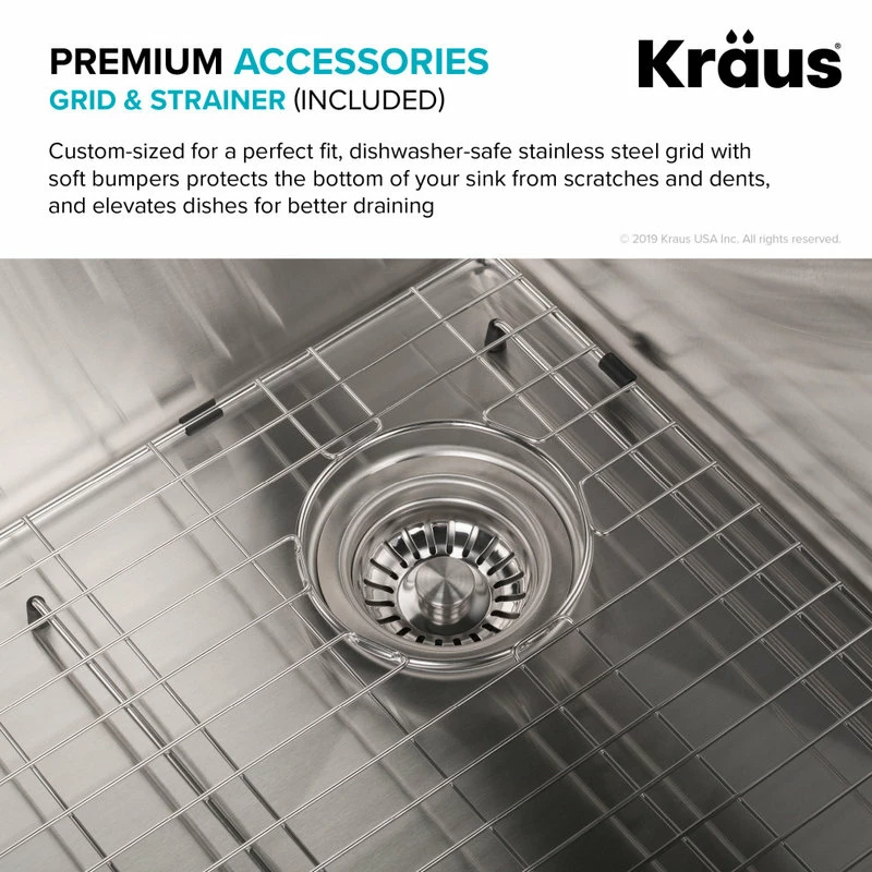 Best reviews of 👍 Kraus USA, Inc. Stark 33" Drop-In Undermount Kitchen Sink, Pulldown Faucet, Stainless Steel ⌛ - Image 14