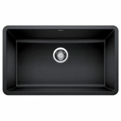 Cheapest 🌟 Blanco 442534 Precis 30"x18" Granite Single Bowl Kitchen Sink, Anthracite 🤩