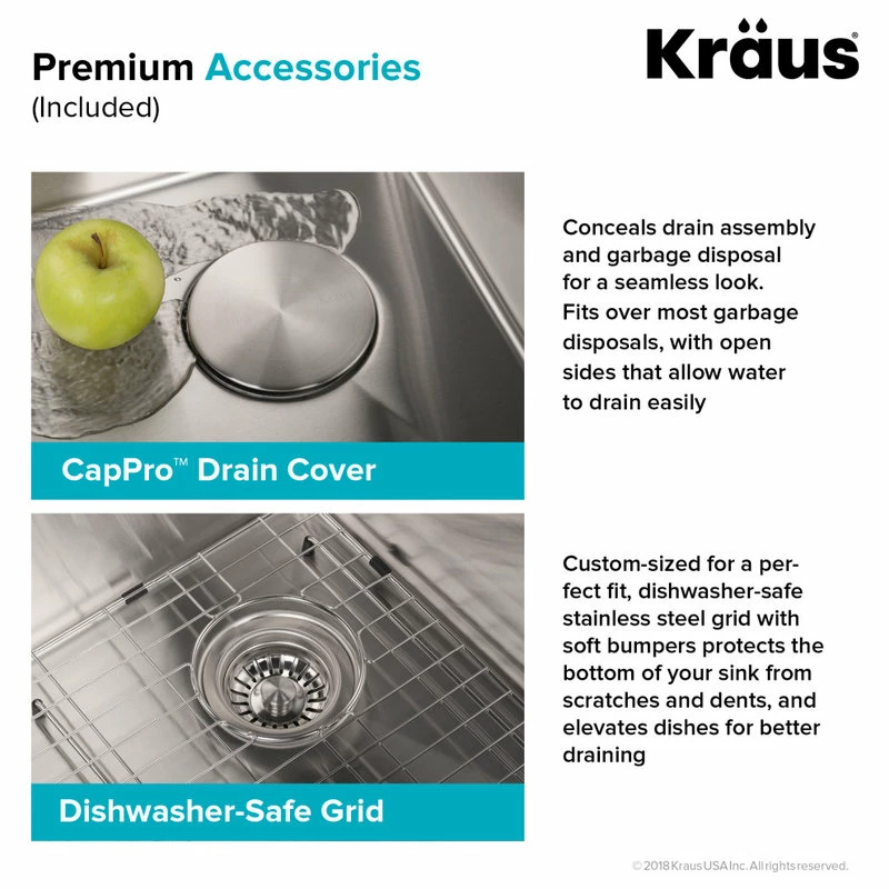 Flash Sale 🎉 Kraus USA, Inc. Standart PRO 32" Undermount Stainless Steel 2-Bowl 16 Gauge Kitchen Sink 👍 - Image 12