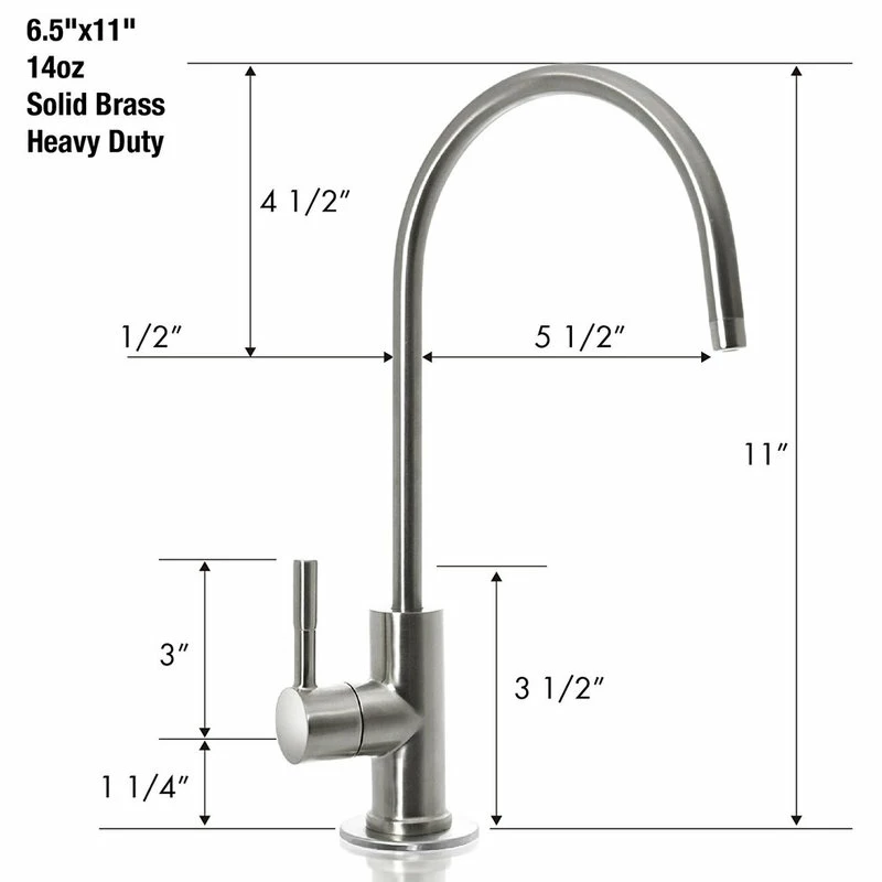Best deal 💯 ISpring Water Systems Lead-Free Heavy Duty Solid Brass Drinking Water Filter Faucet, Oil Rubbed Black 🎉 - Image 5