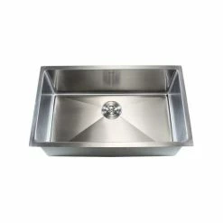 Deals 👏 Emoderndecor Stainless Steel Undermount Single Bowl Kitchen Sink - 16 Gauge, 30" 🧨