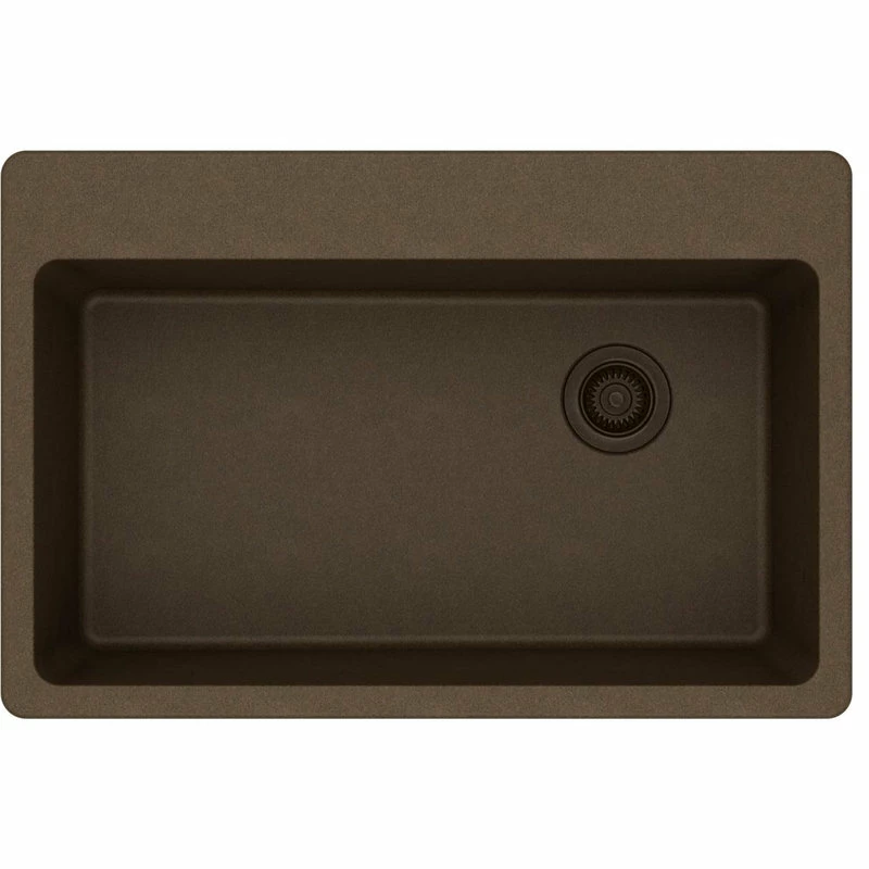 Top 10 😉 Elkay ELG13322MC0 Quartz Classic 33" X 22" X 9-1/2", Drop-in Sink, Mocha 🌟 - Image 2