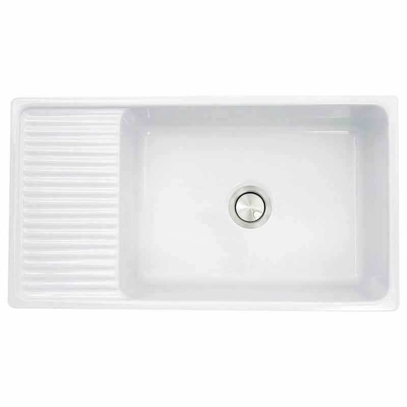 Wholesale π Nantucket Sinks FCFS36-DB Italian Farmhouse Sink With Built-In Drainboard βοΈ - Image 3