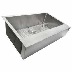 Wholesale ✔️ Nantucket Sinks EZ Apron Farmhouse Stainless Sink, 7" Apron ⭐