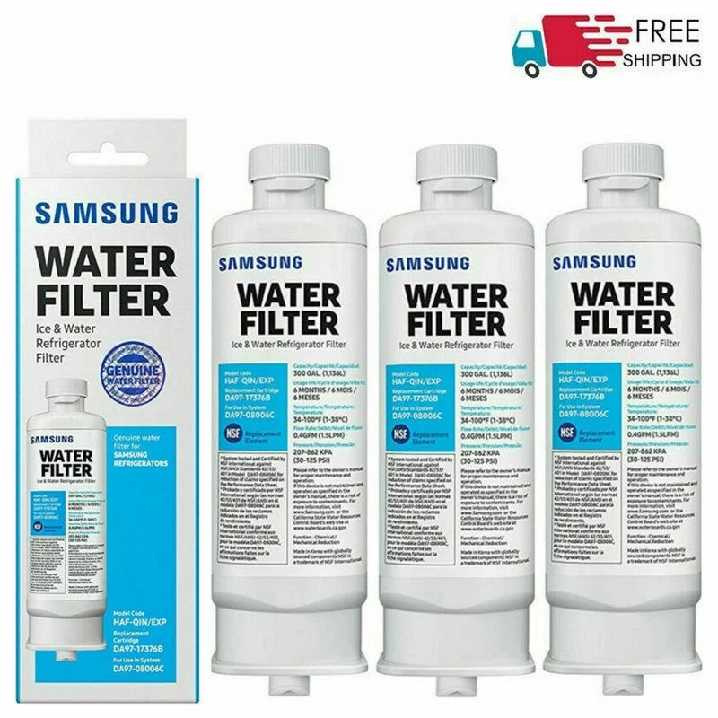Best deal ๐ฏ Avas 3 Pack Fits Samsung DA97-17376B HAF-QIN Refrigerator Water Filter DA97-08006C ๐