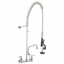 Best reviews of 🔔 Yescom Aquaterior Commercial Pre-Rinse Faucet Swivel CUPC NSF ANSI 12" Add-On Faucet 👏
