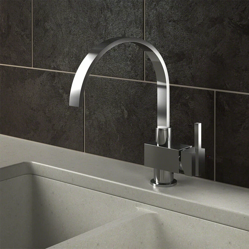 Coupon ✨ MR Direct Sinks And Faucets Single Handle Kitchen Faucet, Chrome 😍 - Image 2