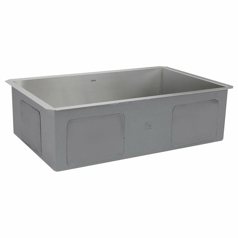 Deals 🌟 Nantucket Sinks Nantucket 28" Pro Series Rectangle Undermount Zero Radius Stainless Steel Sink 😀 - Image 5