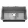 Coupon 😀 Sinber Single Bowl 304 Stainless Steel Kitchen Sink, 30"x18", Undermount 🌟