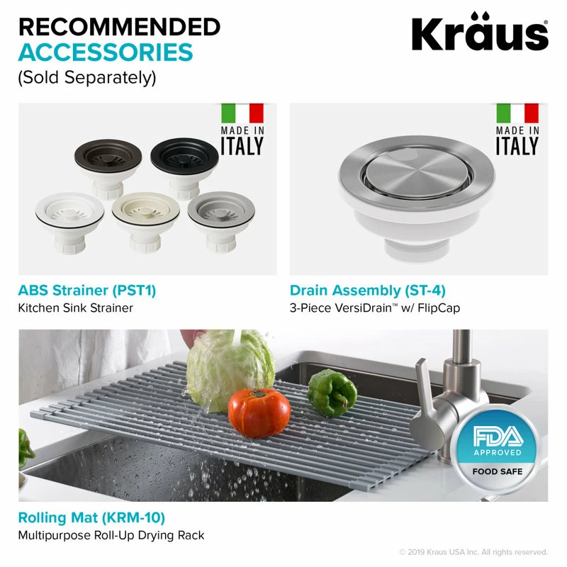 Best Sale 🛒 Kraus USA, Inc. Forteza 32" Undermount Granite Composite 1-Bowl Kitchen Sink, Black 👍 - Image 7