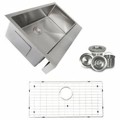Hot Sale 😀 Nantucket Sinks EZApron 33-5.5 Farmhouse Stainless Sink 😀