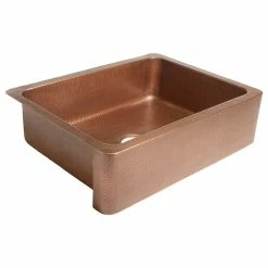 Discount 🛒 SINKOLOGY Lange 30" Farmhouse Copper Single Bowl Kitchen Sink ⭐