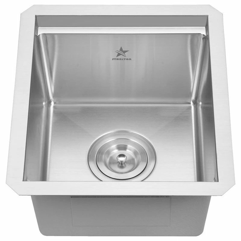 Outlet π Starstar LLC STARSTAR Workstation Ledge Undermount Single Bowl 304 Stainless Steel, 13 X 15 π - Image 4