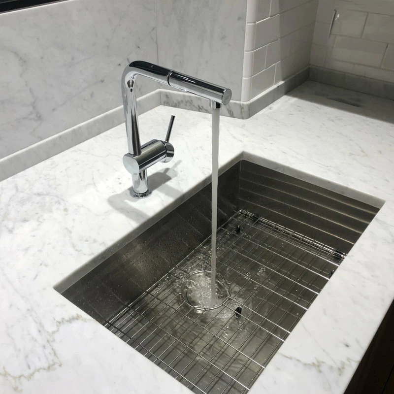 Deals 🌟 Nantucket Sinks Nantucket 28" Pro Series Rectangle Undermount Zero Radius Stainless Steel Sink 😀 - Image 4