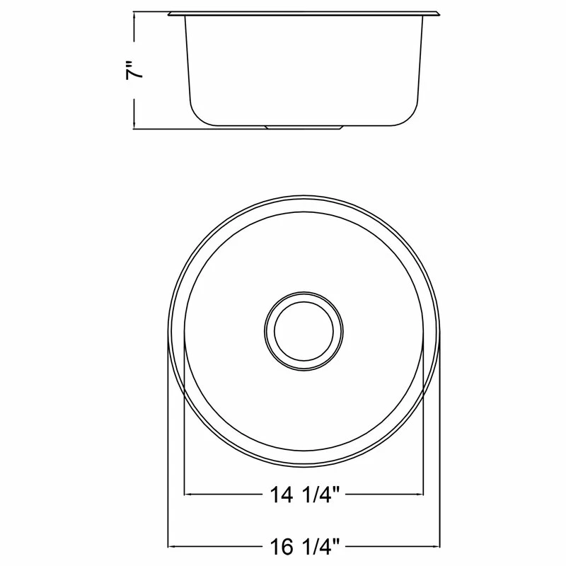New 🎁 Magnus Stainless Steel 18 Gauge Single Bowl Round Bar Sink, Gooseneck Kitchen Faucet 👍 - Image 7