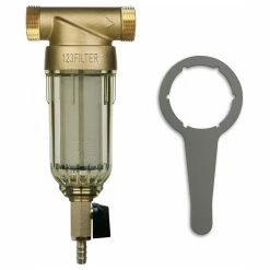 Outlet ๐ ISpring Water Systems ISpring WSP Series Reusable Spin Down Sediment Water Filter, 50 Micron ๐งจ