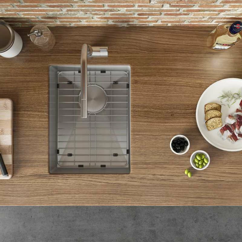 Deals 🎉 Ruvati 10 Inch Undermount Bar Prep Tight Raduis 16 Gauge Kitchen Sink Stainless ✨ - Image 6